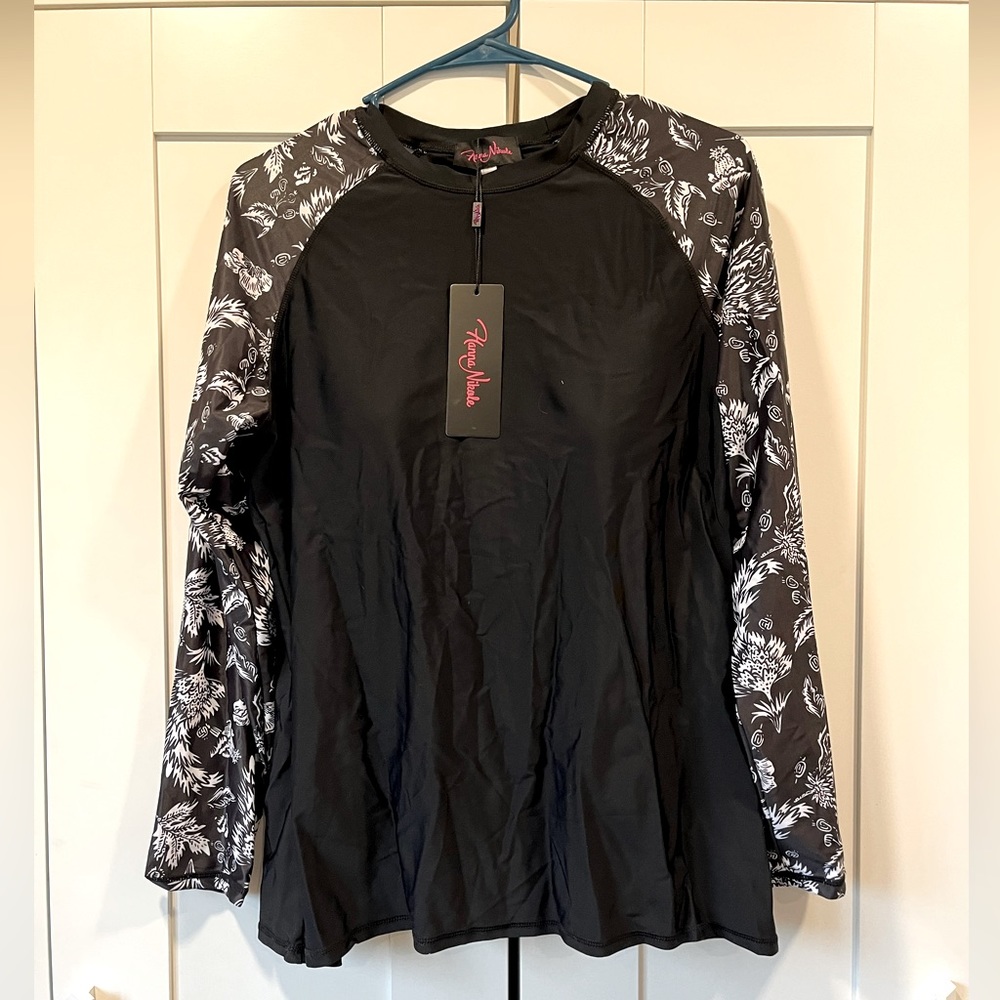 NWT two piece swim set with padding